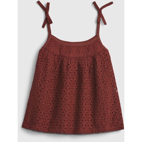 GAP Kids Top Strappy Eyelet - Girls Cene