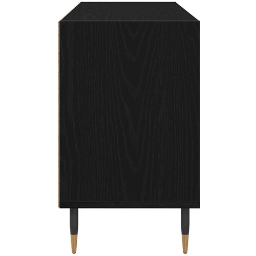  ormar Crni hrast 103,5 x 30 x 50 cm Konstruirano drvo Slike