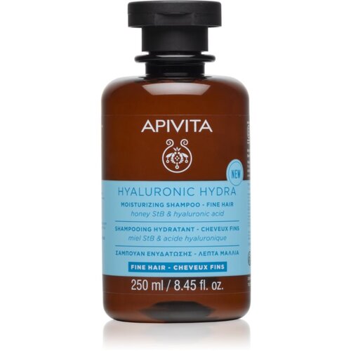 Apivita Hyaluronic Hydra Fine Hair Moisturizing Shampoo vlažilni &amp;scaron;ampon za tanke lase 250 ml Slike