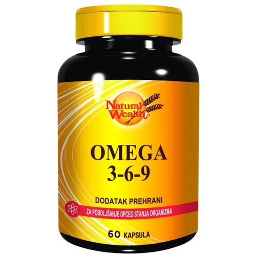 Natural Wealth Omega 3-6-9, 60 kapsula Cene