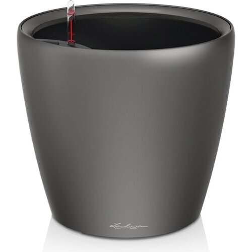 LECHUZA Okrasni lonec Classico Premium 28 LS - Antracit metalik Slike