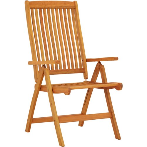 Maison Chic Zložljivi Vrtni Stoli - Stol za vrti 2 kosa trden evkaliptusov les JS2699, (21876206) Slike