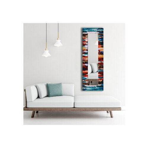Wallxpert Ogledalo 40120NISMA 026, 100x20cm, &amp;Scaron;areno Slike