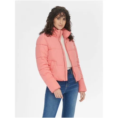 JDY Pink Quilted Winter Jacket New Erica - Women