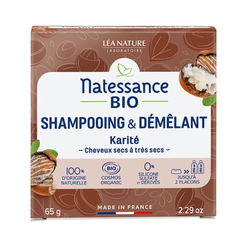 Natessance 2u1 čvrsti &amp;scaron;ampon i regenerator - shea maslac Slike