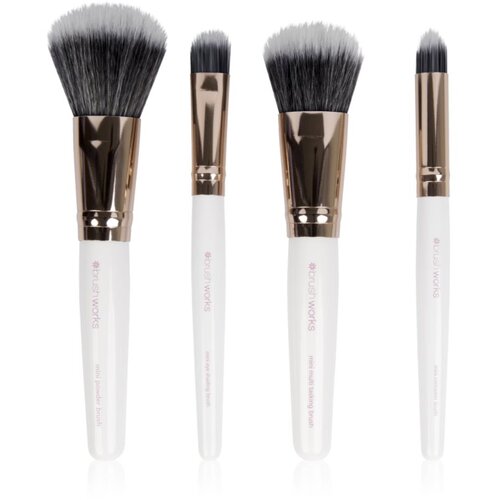 Brushworks Travel Brush Set set mini čopičev Slike