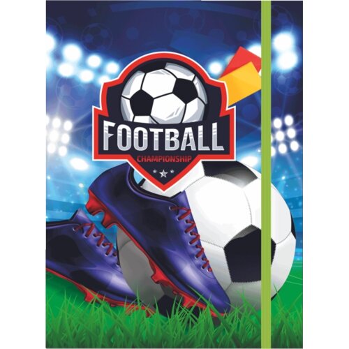 Fascikla SA GUMOM A5 3D BOX FOOTBALL OP* Slike