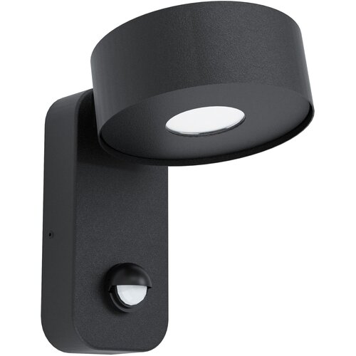 Eglo Palosco vanjska zidna/1, led, 6w, ip44, senzor, pocinčani čelik/crna Slike