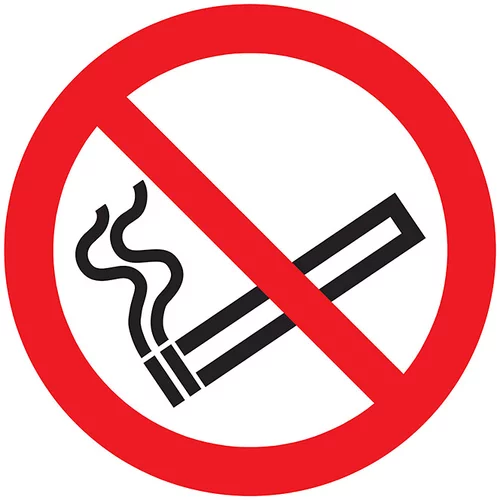  znak pickup (motiv: prepovedano kajenje, premer: 18 cm)