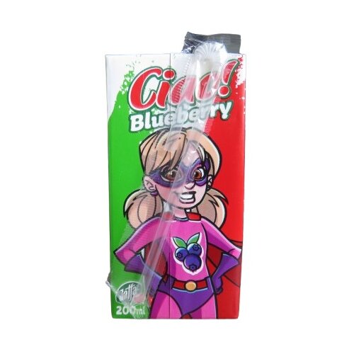 Ciao Negazirani sok od borovnice, 200ml Slike