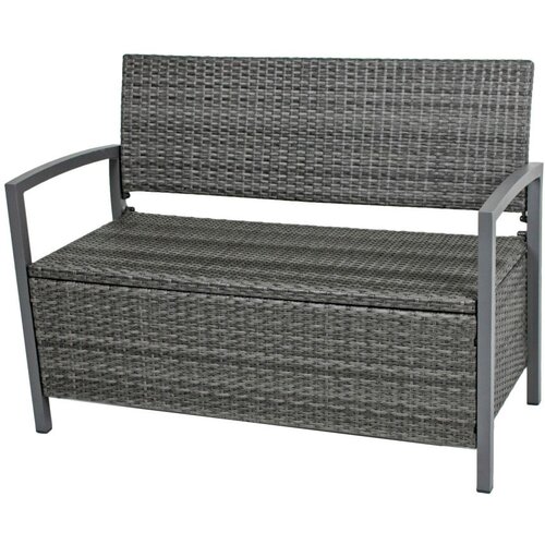 Garden Pleasure Siva vrtna klupa Ferrara &amp;ndash; Slike