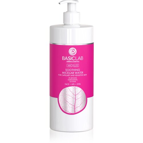 BasicLab Dermocosmetics Micellis umirujuća micelarna voda za lice sklono crvenilu 500 ml Cijene