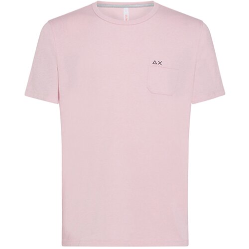 Sun68 muŠka majica t-shirt round solid pocket s/s Cene