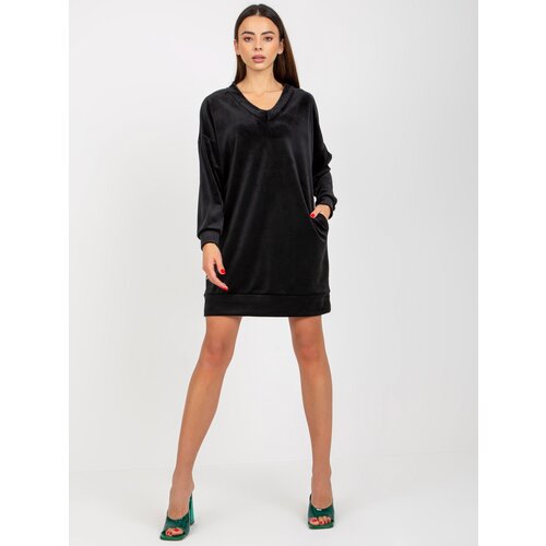 RUE PARIS Tunic-RP-TU-8189.75P-Black Cene