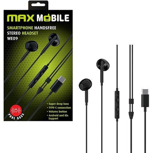  SLUŠALICE MM HANDSFREE WE09 5100 5117 CRNE Cijene