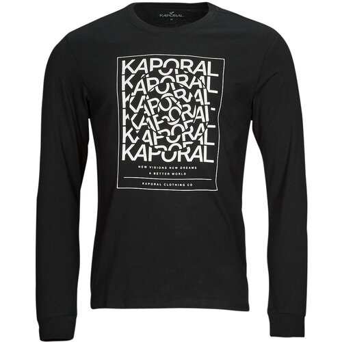 Kaporal Majice z dolgimi rokavi RUDY Črna Slike