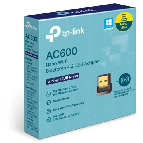 Wireless USB mrežna kartica TP-Link Archer T2UB Nano AC600Mbs/ Bluetooth 4.2... Cene