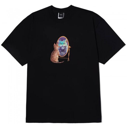 Huf Majice & Polo majice T-shirt mirror ss Črna Cene
