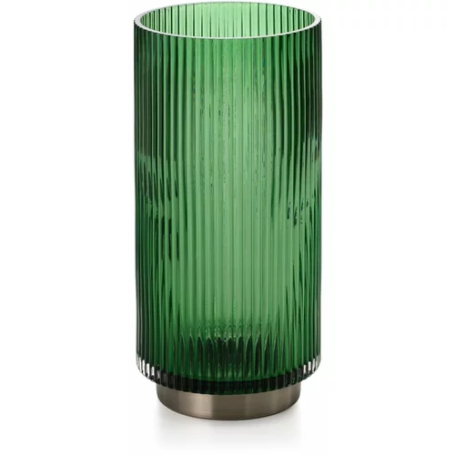 AmeliaHome Zelena steklena vaza (višina 25,5 cm) Gallo –