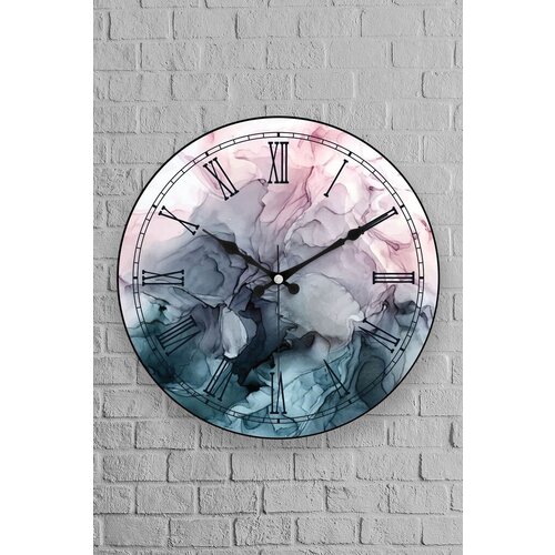 Wallity zidni sat Myk1385-11, 36x36 cm, Šareni Cene