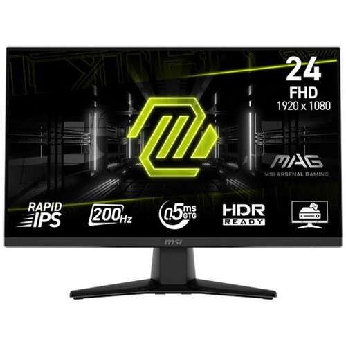 MSI Monitor 24 MAG 242F IPS, FHD, 0,5ms, 200Hz, HDMI, DP Cene