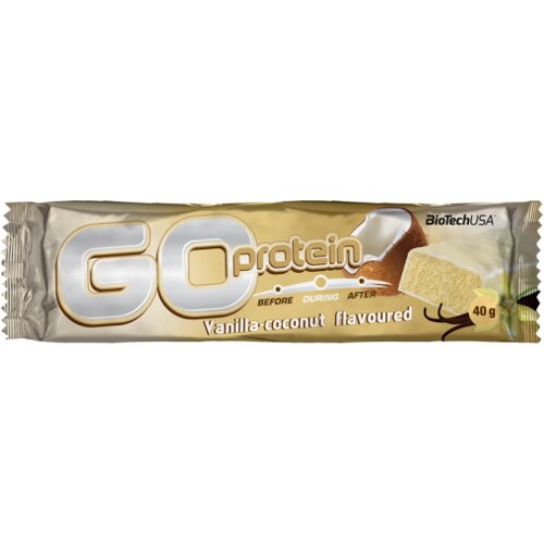 Biotechusa Go Protein Bar 40g Vanila/Kokos Cene