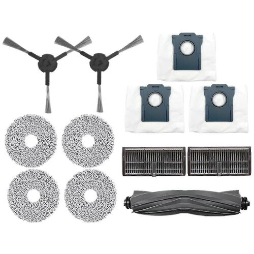 INORCO Za robotski sesalnik Bot L10s Pro Ultra Heat Komplet rezervnih delov dodatne opreme, glavna stranska krtača, filter, krpa za brisanje, (21852199) Slike