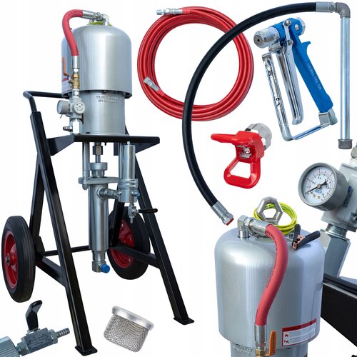 Rosfix HeavyCoat HC45 &ndash; Airless Brizgalna Naprava Pnevmatski Agregat 45:1 | 315 bar, 15,8 L/min, 15 m, Pistol 700 bar, (5000356556) Cene