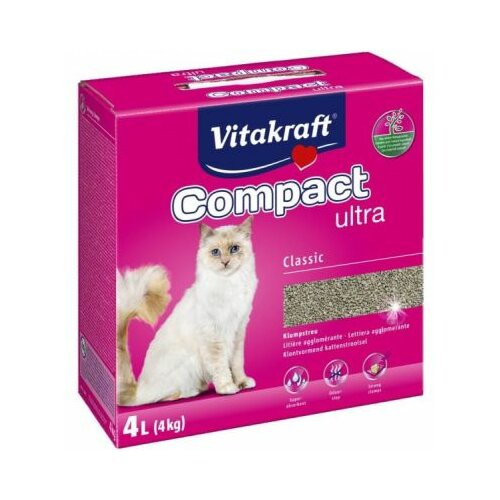Vitacraft vitakraft compact ultra posip za mačke 4kg Slike