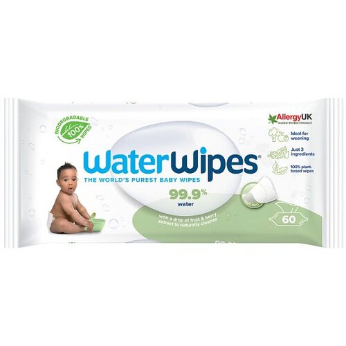 Water Wipes Baby Wipes Soapberry otroški nežni vlažni robčki 60 kos Cene