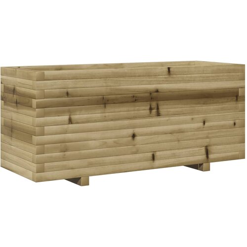 Maison Chic Vrtno cvetlično korito - Cvetlični Lonec 110x40x49,5 cm impregnirana borovina, (21788899) Cene