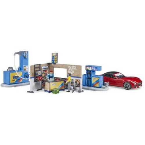 Bruder Benzinska stanica sa autom i figurama 621117 Cene
