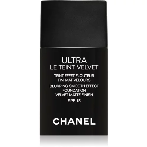 Chanel Ultra Le Teint Velvet Matte SPF15 mat tekoči puder 30 ml odtenek B40