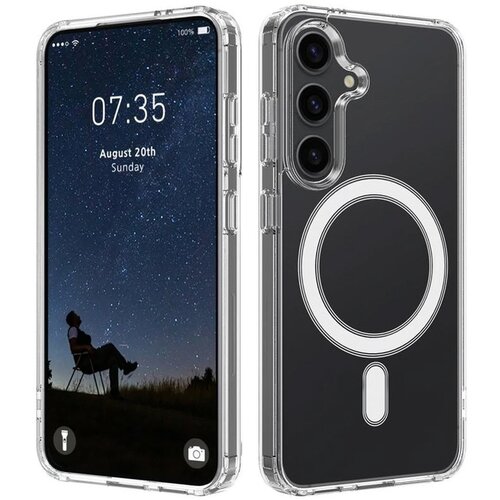 Torbica Magsafe za Samsung S921B Galaxy S24 transparent Slike