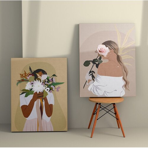 Wallity Zidna dekoracija 2KNV4300, 70 x 100cm, 2 komada Cijene