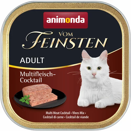 Animonda vom Feinsten Adult 6 x 100 g - Koktel s više vrsta mesa