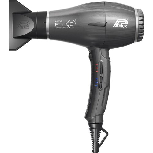 Parlux Ethos + Magic Sense profesionalni su&amp;scaron;ilnik za lase z ionizatorjem + difuzor Shiny Grey 1 kos Slike