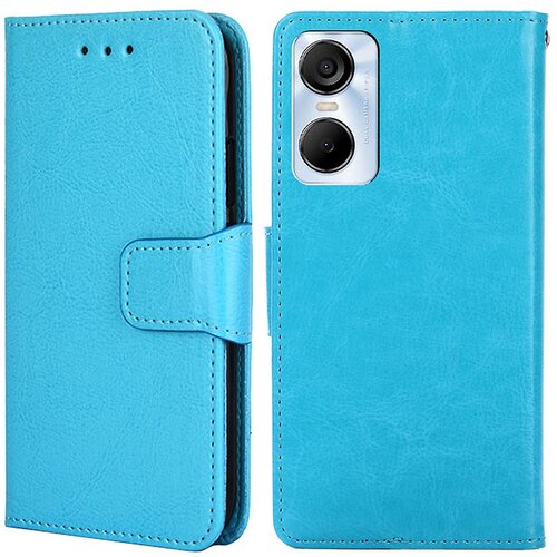 INORCO Za Tecno Pop 6 Pro 4G usnjena torbica za telefon s stojalom Popolna zaščita za denarnico, (22035254) Cene