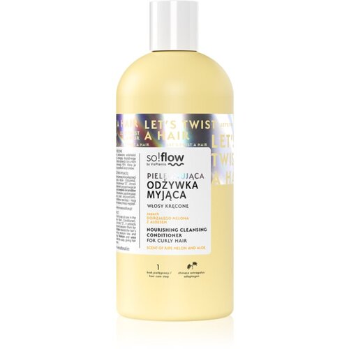 SoFlow Nourishing Cleansing Conditioner čistilni balzam za kodraste lase 200 ml Slike