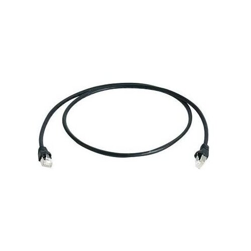 Telegärtner L00002A0117 RJ45 omrežni kabel CAT6a S/FTP 3 m črna ognjevaren, z za&scaron;čitnim zapornim zatičem, dvojno za&scaron;čiten, dvojno oklopljen, brez halo, (20416846) Cene