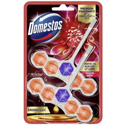 Domestos Osveživač za WC &amp;scaron;olju Dahlia Wish, 50 g, 2 komada Slike