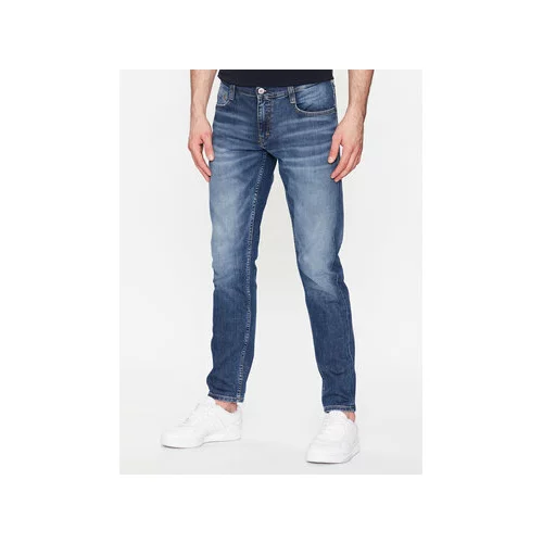 Mustang Jeans hlače Oregon 3116-5111 Modra Slim Fit