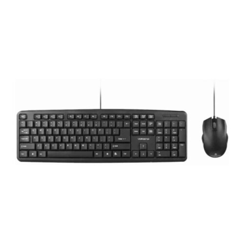  Tastatura + mi&amp;scaron; USB Volkano Krypton US VK-20122-BK crna Slike
