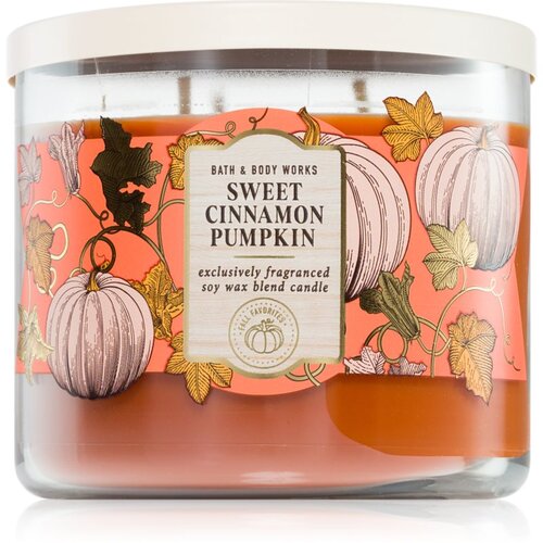 Bath & Body Works Sweet Cinnamon Pumpkin dišeča sveča 411 g Cene