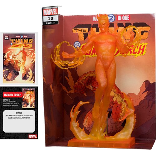 Marvel Human Torch 16 zbirateljski kip 30cm Slike
