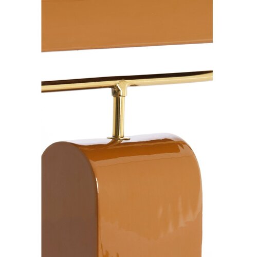 Light &amp;amp; Living Oranžna kovinska namizna svetilka (vi&amp;scaron;ina 38 cm) Cardona &amp;ndash; Slike