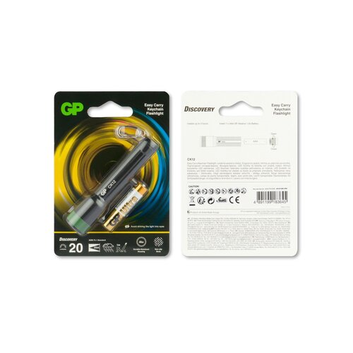 Gp Torch CK12 20 Lumen 1 x AAA black 260GPACTCK12000 Slike