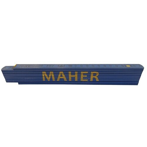  Zidarski metar (Duljina: 2 m, Natpis: Maher, Boja: Plave boje) Slike