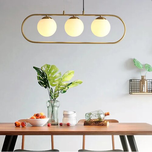 Toolight Viseća stropna svjetiljka Glamur Gold App915-3CP Slike