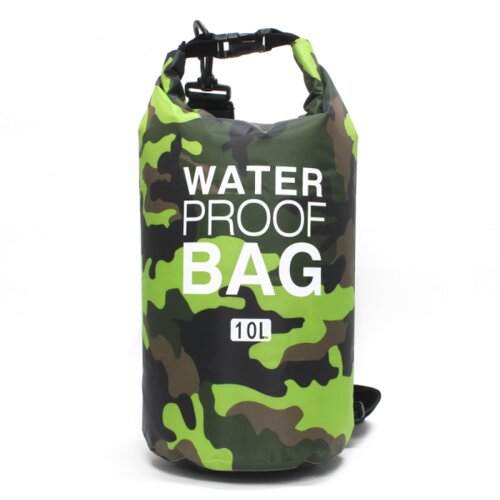 vodootporna suva torba EL1 10L army zelena Slike